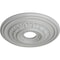 Ekena Millwork Orleans Ceiling Medallion (Fits Canopies up to 4 5/8"), 17 5/8"OD X 3 5/8"ID X 1 7/8"P, Frost CM17OLFRF - alternate 2